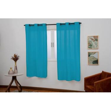 Imagem de Cortina Roma Em Tecido 2,00m X 1,70m Para Janelas Sala, quarto e Decor