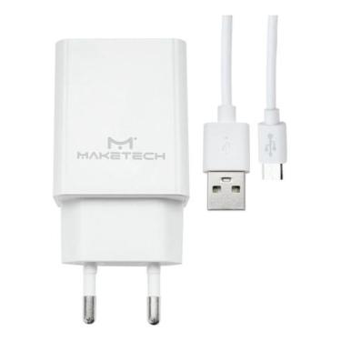 Imagem de Carregador + Cabo Para Samsung Galaxy J1 J2 J3 J4 J5 J6 S7 - Maketech,