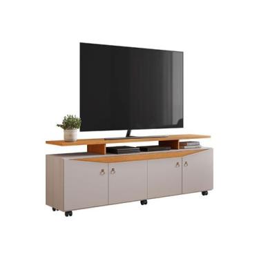 Imagem de Rack para TV até 65 Polegadas Elogio JCM Móveis Off/Cinamomo