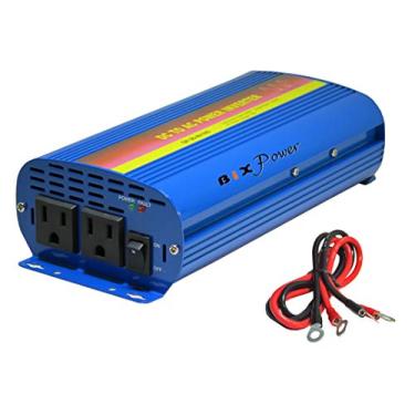Imagem de BiXPower Inversor De Energia Ca De Onda Senoidal Pura Verdadeira De 36 V (29 V ~ 45 V) Dc Para 110 V Ca 600 W