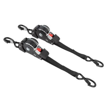 Imagem de Yosoo Cinta de Catraca, Alça de Barco Pesado Retrátil de 10 PéS Com Ganchos S, Força de Quebra de 1760 Libras para Barco, Jet Ski, Pwc, Trailer, Design Automático de Retração