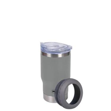 Imagem de Copo Térmico 5 em 1 Cinza 420ml - MOR