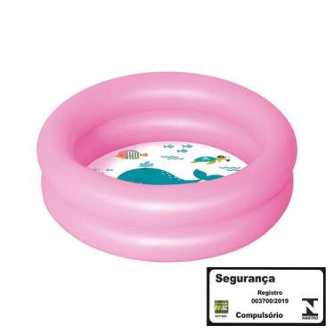 Imagem de Banheira Inflável 28 Litros - rosa - MOR