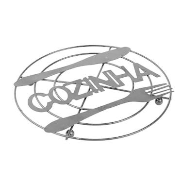 Imagem de Descanso de Panela 18x18cm em Metal – Proteção e Estilo para sua Cozinha PREMIUM