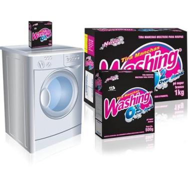 Imagem de Tira Manchas Over Blank 500g Multiuso para Roupas - Washing