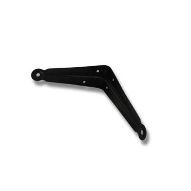 Imagem de Cantoneira para Prateleira Aço Epóxi Preto 5 x 6" - Loth