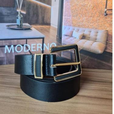 Imagem de Cinto Feminino PlUS SIZE STELLA - NoBrand, Preto