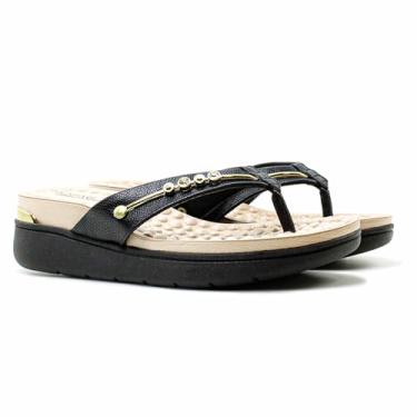 Imagem de Sandalia Feminina Modare 7151.115 Chinelo Confortavel Tamanco - Original (Preto, BR, Adulto, Numérico, 36)