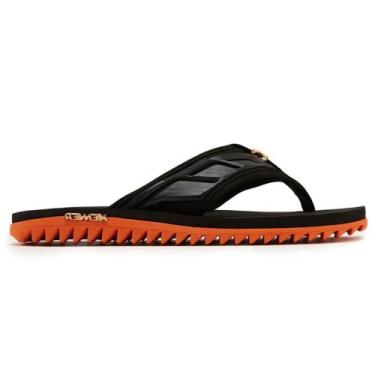Imagem de Chinelo kenner kivah full force gold, Laranja preto, 41