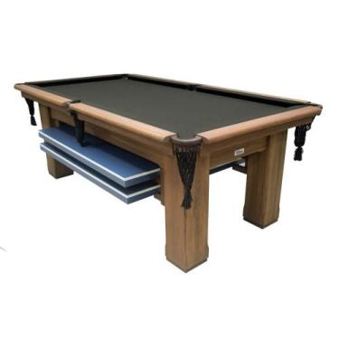 Imagem de Mesa de Sinuca Vintage com Tampo de Ping Pong - 1,96x1,06 - Nelson Bil