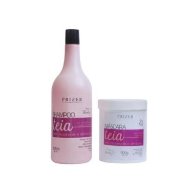 Imagem de Pré Escova Teia Profissional Kit Shampoo 1L + Máscara 900g - Prizer Co