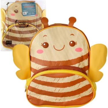 Imagem de Mochila Escolar Infantil Alça Acolchoada Zoo Pets Cachorro Joaninha Ab