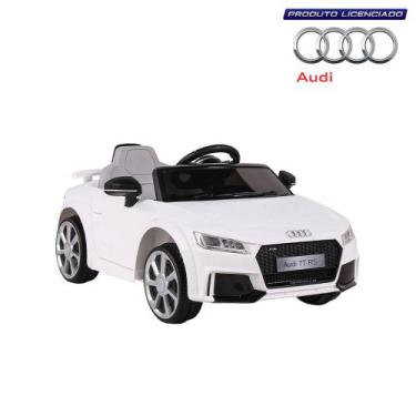 Imagem de Carrinho Elétrico Audi TT RS 12V Branco Bel, 12V, Único