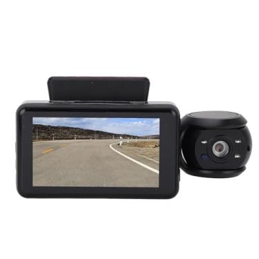 Imagem de Diyeeni Came de Traço Triplo, Câmera de Traço de 1080p para Carros, Mini Painel Com Aplicativo, Câmera de Carro Frontal, Gravação de Loop, Visão Noturna do IR, Modo de Estacionamento