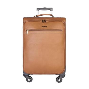 Imagem de Mala de bordo em Couro liso Berlim Feminina-Unissex