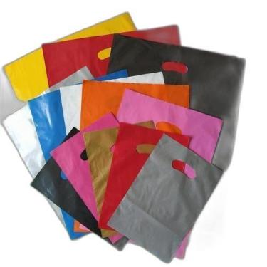 Imagem de Sacolas Plastica 30X40 Alça Boca De Palhaço 50 Un. - Higipack