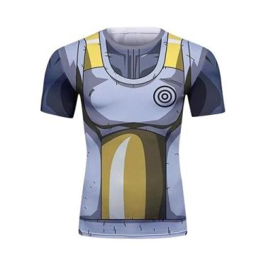 Imagem de Camiseta Masculina 3D Dragon Ball - Vegeta e Goku - Anime - Sublimação
