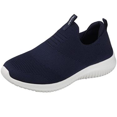Imagem de Skechers Tênis feminino Ultra Flex-First Take, Azul marino, 41