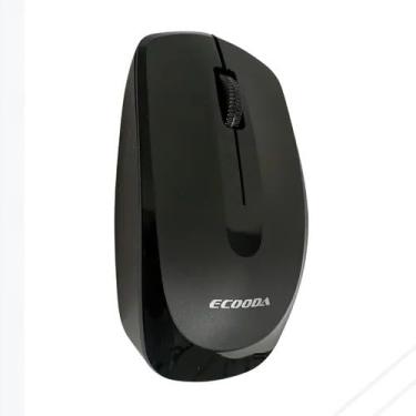 Imagem de Mouse Sem Fio Sensor Óptico Profissional Cmos Eco_oda 2.4GHz Preto