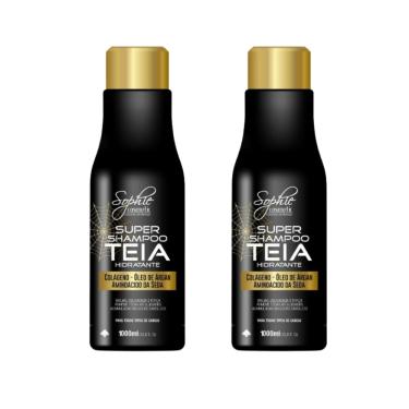 Imagem de Kit 2 Shampoo Super Teia Hidratante 1L Sophie Cosmetic