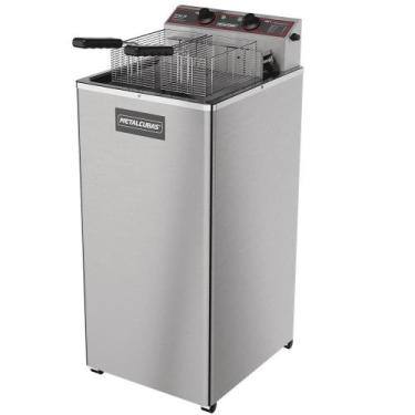 Imagem de Fritadeira elétrica água e óleo metalcubas 29 litros gfao30p 8000w 220