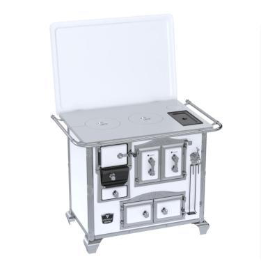 Imagem de Fogao a Lenha Venax n 2 Imperador Chapa de Aluminio Branco SD