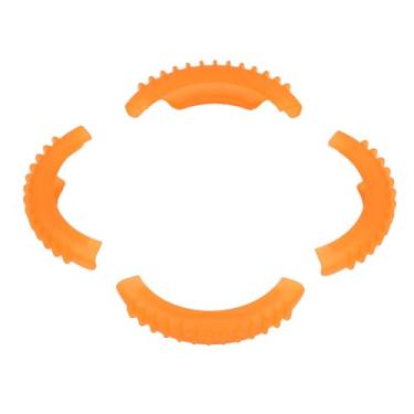 Imagem de RiToEasysports Protetor de Guarda de Hélice do Drone, Drone Protetor de Proteção contra Pára -choques de Choque de Colisão Com TPU Fluorescente para Avata 2 Moscas Mais Combinadas (ORANGE)