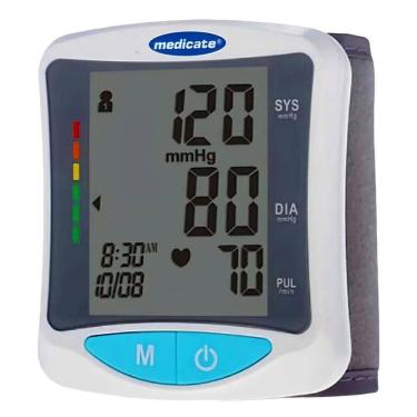 Imagem de Aparelho De Pressão Digital Automático De Pulso Branco