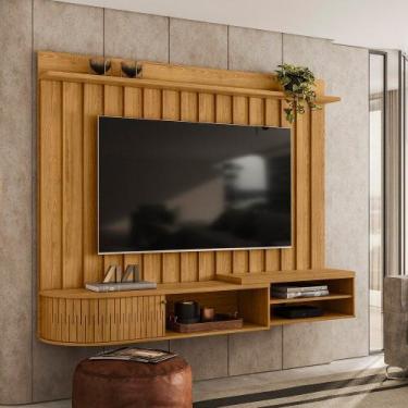 Imagem de Painel Bancada Suspensa Para TV 60 Polegadas Ímola - 7 Decor - Madetec
