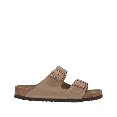 Imagem de Birkenstock Mules masculinas clássicas, 34, Couro oleado de tabaco, 10-10.5 Narrow