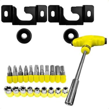 Imagem de Suporte Fixo Para TV 13 a 70 Polegadas Universal + Kit Ferramentas 24 