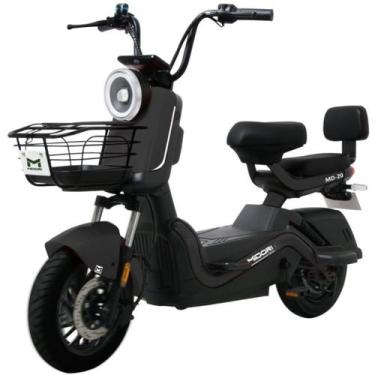 Imagem de Bicicleta Elétrica Scooter Autopropelida Freio a Disco 650W 48V MD-20 