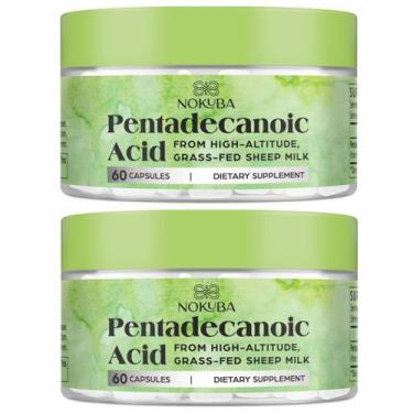 Imagem de Suplemento de ácido pentadecanóico Nokuba 300mg  120 cápsulas