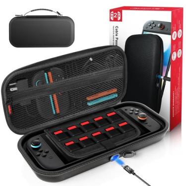 Imagem de Estojo de transporte Auarte Charge Inside Switch 2 para Nintendo