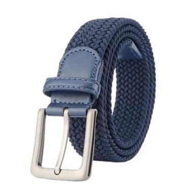 Imagem de Cinto Masculino com Fivela em Metal Tecido Trançado Elástico - LTX, Az