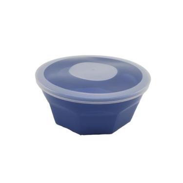 Imagem de 2 Potes Oitavados Com Tampa Marmita Sobremesa 700 Ml ul - Dehaus