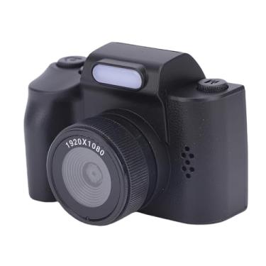 Imagem de Luqeeg Câmera Digital Minúscula de 48 Mp, Filtros Integrados, Resolução 1080P Fhd, Microcâmera de Vídeo, Foco Automático, com Estabilização Eletrônica, para Meninos, Meninas (Preto)