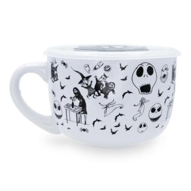 Imagem de Caneca de sopa Silver Buffalo Disney Nightmare Before Christmas