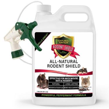 Imagem de Spray repelente de hortelã Natural Armor Rodent Shield de 3,8 L