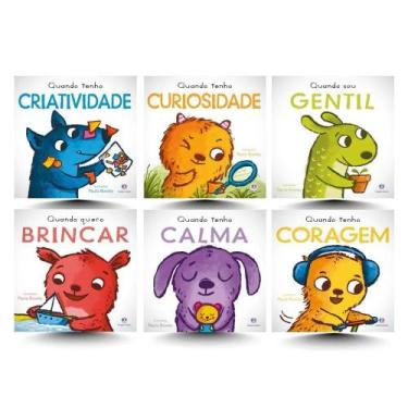 Imagem de Kit 6 Vol - Quando sou.. quero.. ou tenho.. Criativadade + Curiosidade