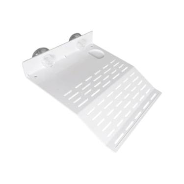 Imagem de Bothyi Plataforma de aquecimento para tartarugas, doca branca para répteis, com ventosa, plataforma de bronzeamento artificial para tanque de água de animais, L