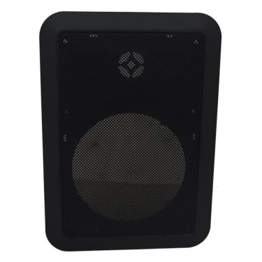 Imagem de Arandela Retangular Com Tweeter 6 Polegadas 50w Rms 8 Ohms Preta