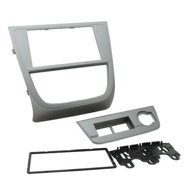 Imagem de Moldura Fiamon 2 Din Vw Gol G5-saveiro-voyage Prata