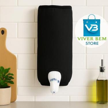 Imagem de Puxa Saco Impermeável Dispenser de Sacolas Premium - Viver Bem Estar