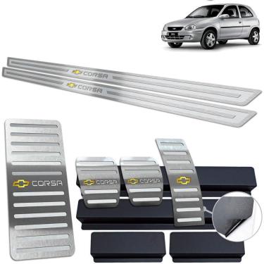 Imagem de Descanso Pedaleira Manual Soleira 2P Corsa 1994 A 2001 Prata