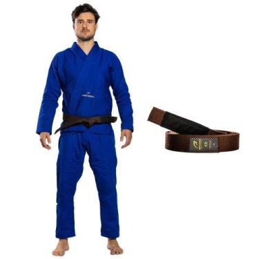 Imagem de Kimono Jiu Jitsu Adulto Training Ripstop First Navy + Faixa - Pretoria