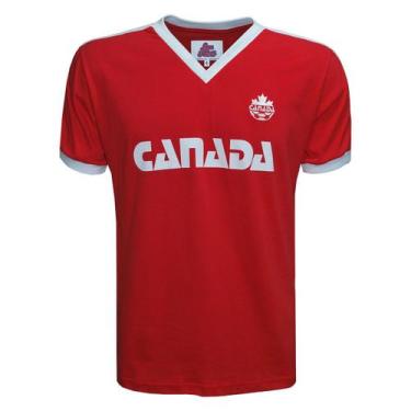 Imagem de Camisa Canadá 1985 Liga Retrô - Vermelha GGG, GGG