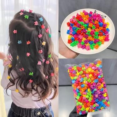 Imagem de Mini Piranhas de Cabelo Infantil para Penteados Alegres e Divertidos P