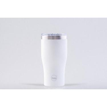 Imagem de Copo Térmico Shapy 600ML com Pintura Pownder Coating BRANCO - Mokha