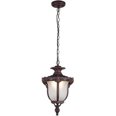 Imagem de lâmpada moderna ao ar livre à prova d'água LED vidro alumínio lustre restaurante mesa café varanda decoração lustre luz, lustre luz